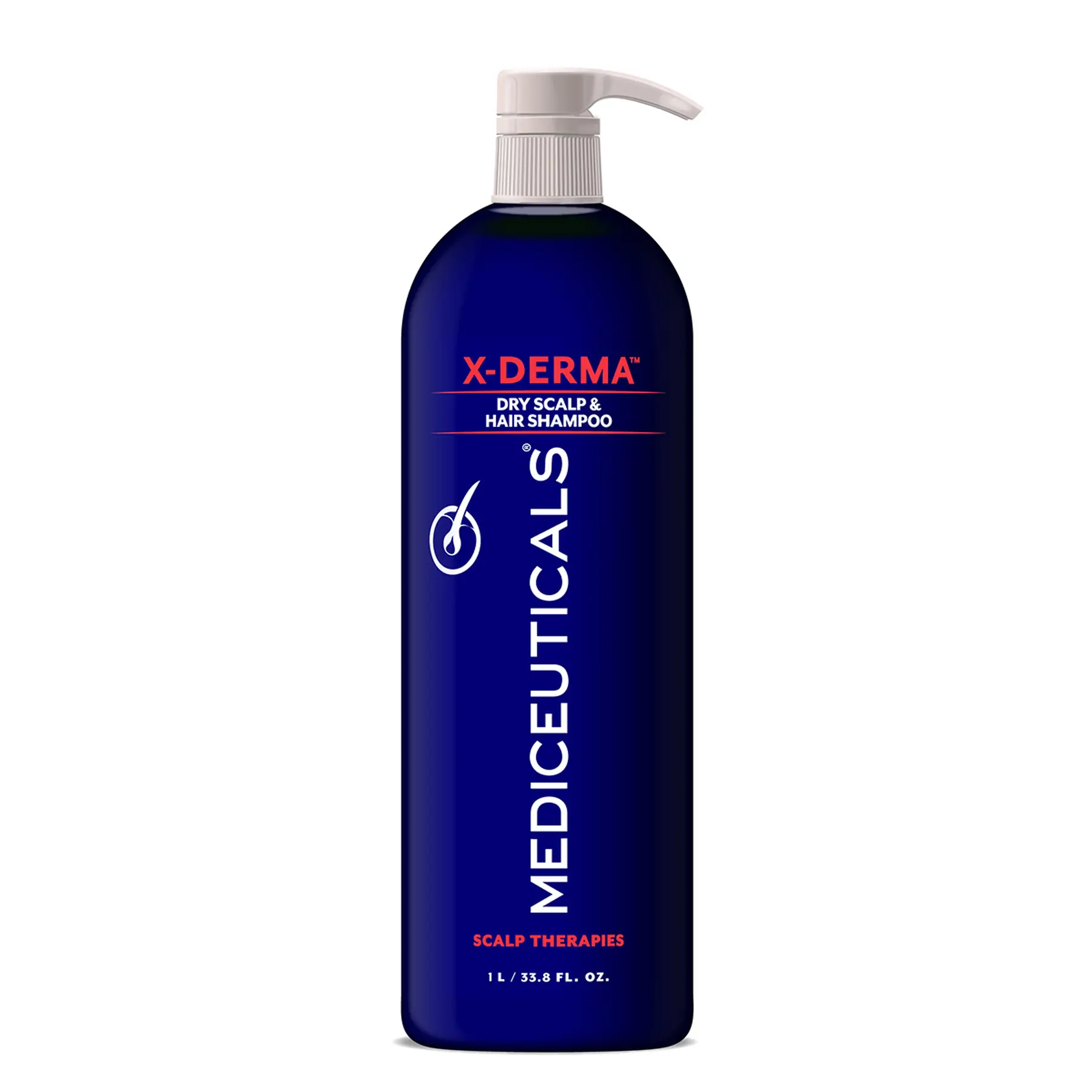 Шампунь проти сухості та свербежу шкіри голови Mediceuticals X-Derma відлущуючий 1000 мл