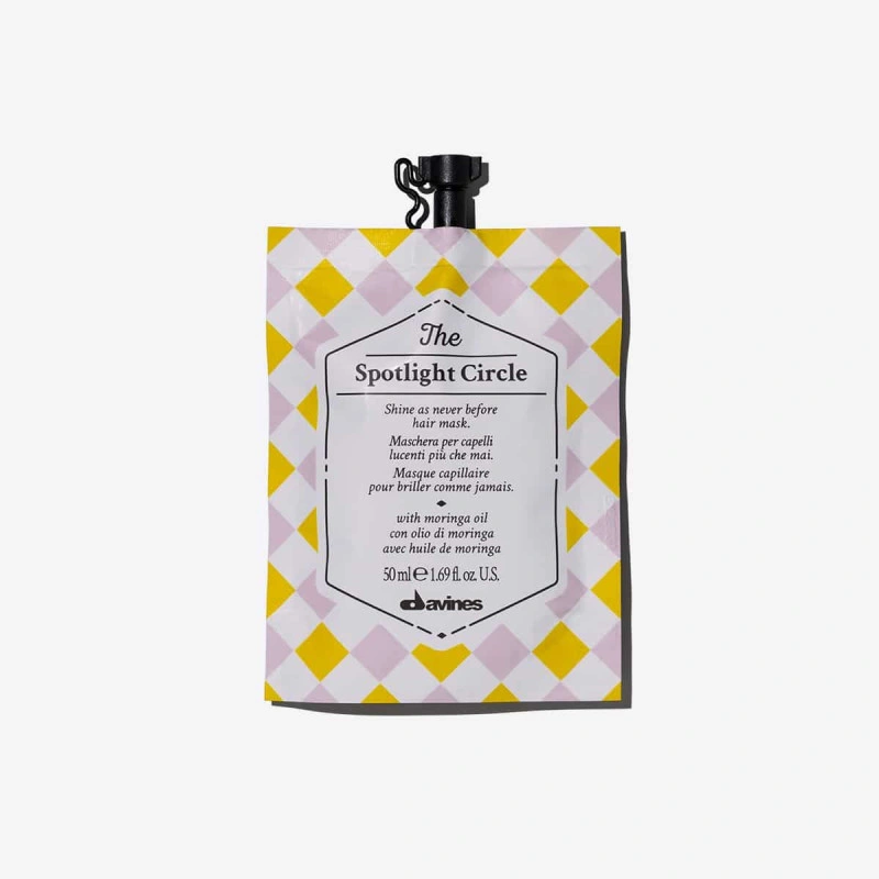 Маска для блиску волосся DAVINES The Spotlight Circle 50 мл Маска для блиску волосся DAVINES The Spotlight Circle 50 мл