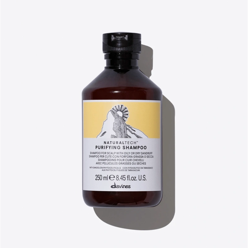 Шампунь глибокого очищення DAVINES NATIRALTECH Purifying Shampoo детокс від лупи 250 мл Шампунь глибокого очищення DAVINES NATIRALTECH Purifying Shampoo детокс від лупи 250 мл