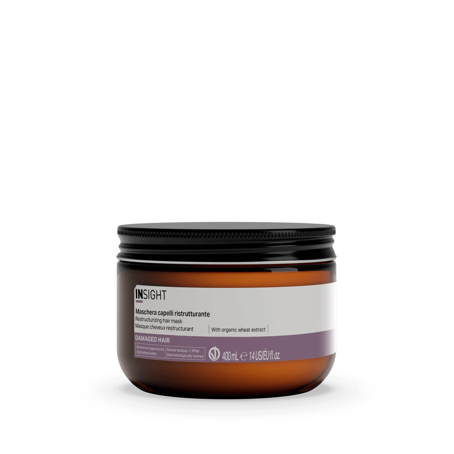 Маска для відновлення пошкодженого волосся INSIGHT Damaged Hair Restructurizing Mask 400 мл