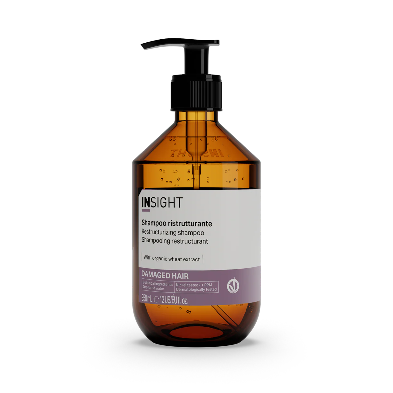 Шампунь для пошкодженого волосся INSIGHT Damaged Hair Restructurizing Shampoo відновлюючий 350 мл