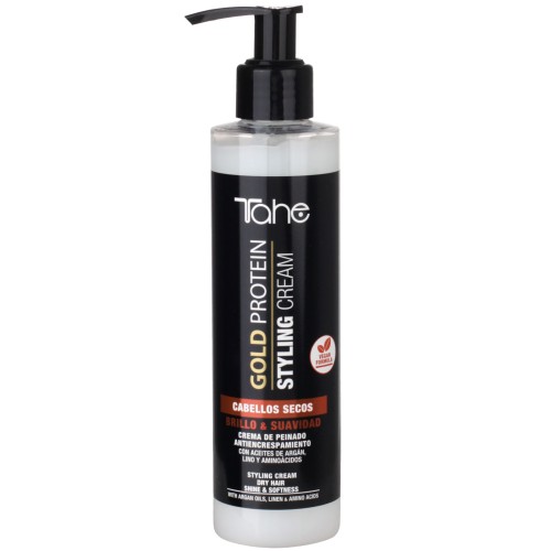 Крем-термозахист для укладки сухого волосся TAHE GOLD PROTEIN Styling Cream 200 мл