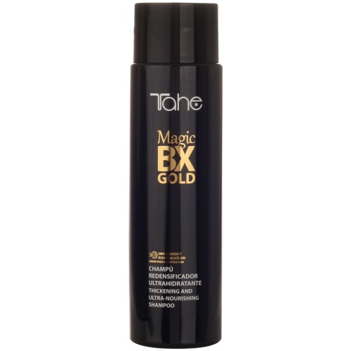 Ультразволожуючий шампунь для відновлення волосся TAHE Magic BX GOLD Shampoo 300 мл