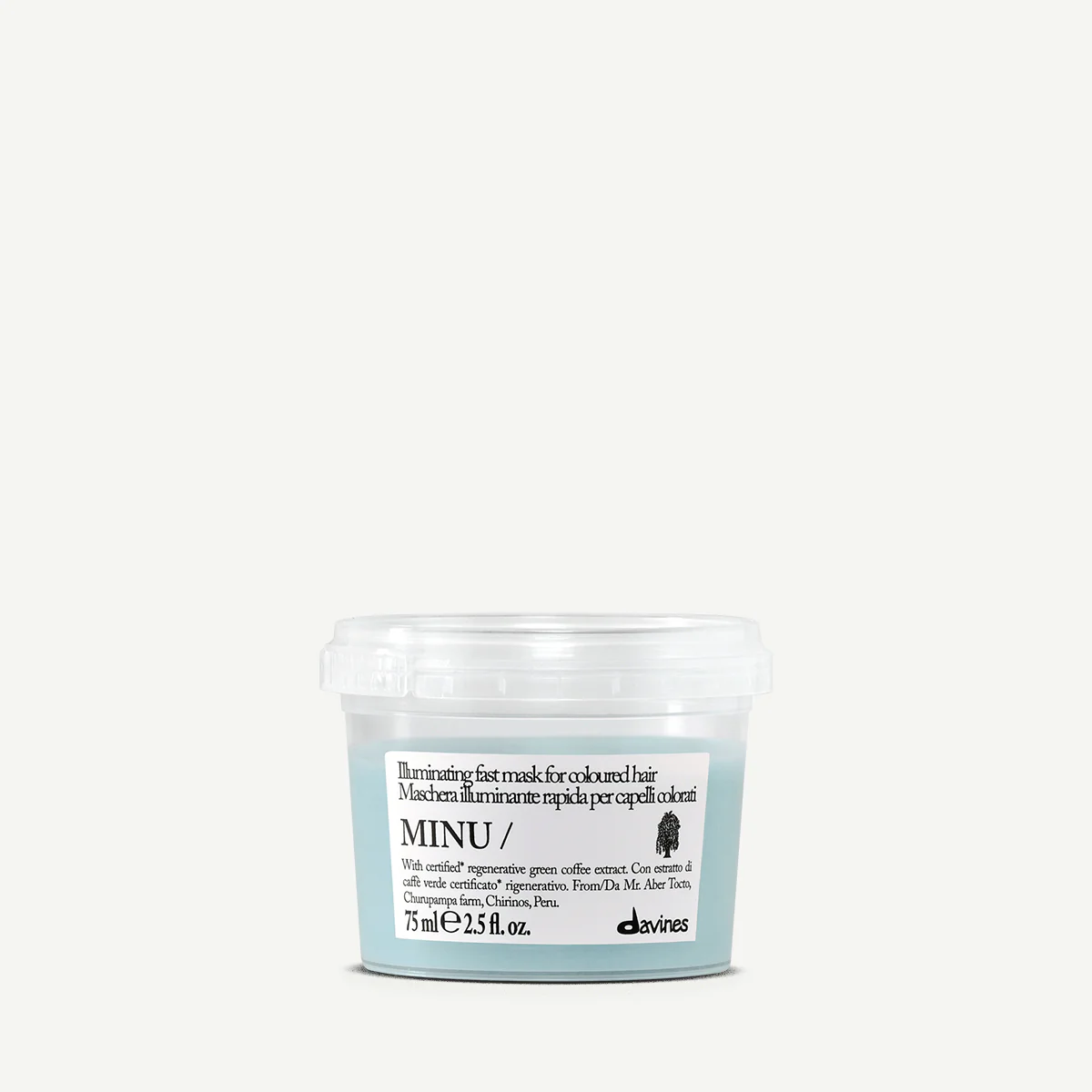 Відновлююча маска для фарбованого волосся DAVINES MINU Hair Mask 75 мл