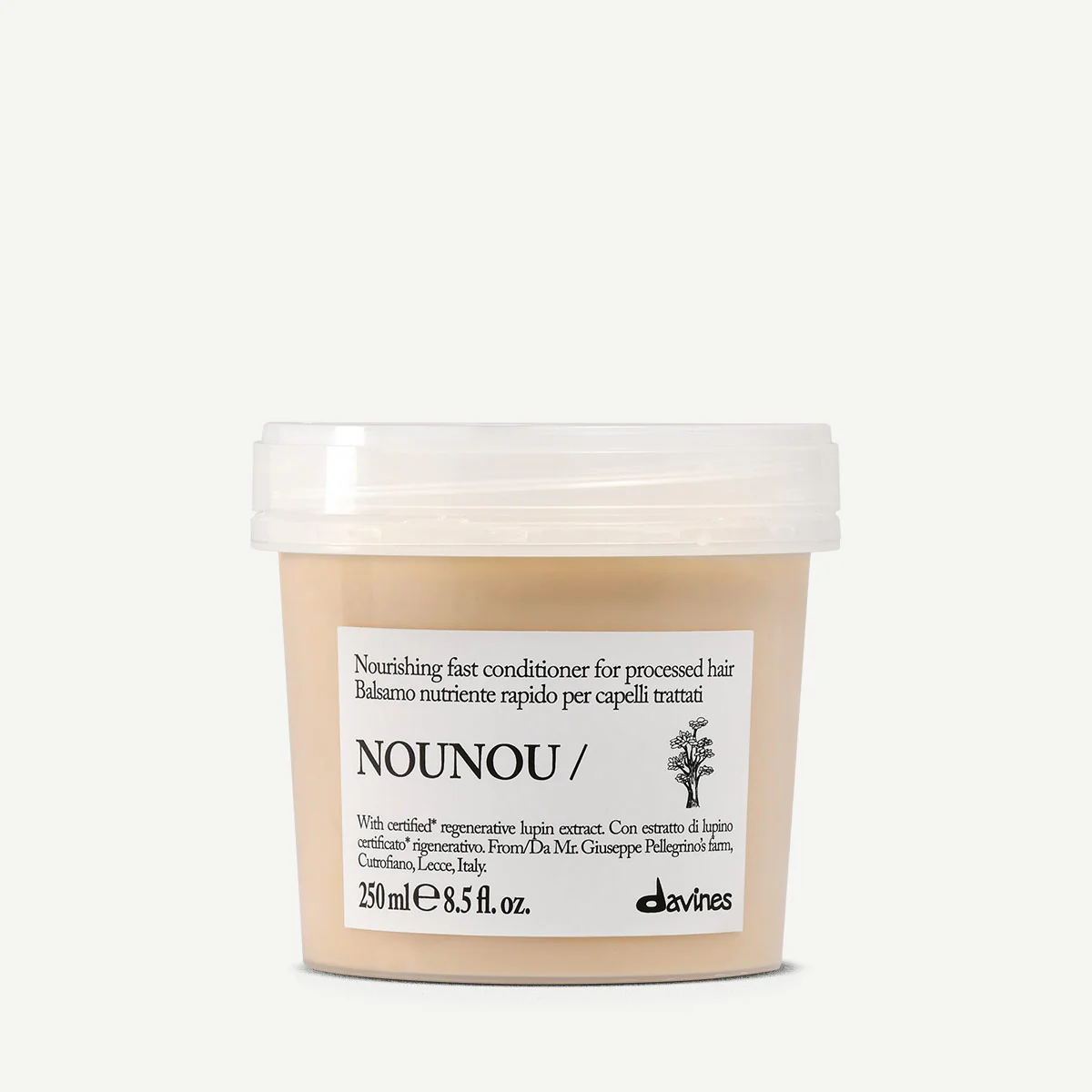 Живильний кондиціонер для пошкодженого та ламкого волосся DAVINES NOUNOU Conditioner 250 мл