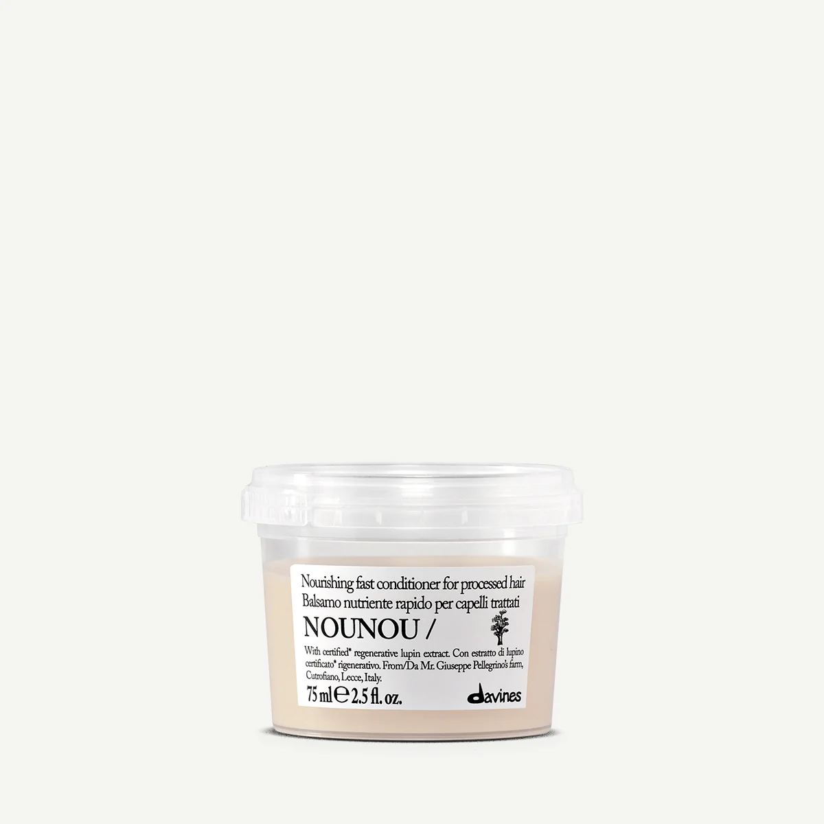 Живильний кондиціонер для пошкодженого та ламкого волосся DAVINES NOUNOU Conditioner 75 мл