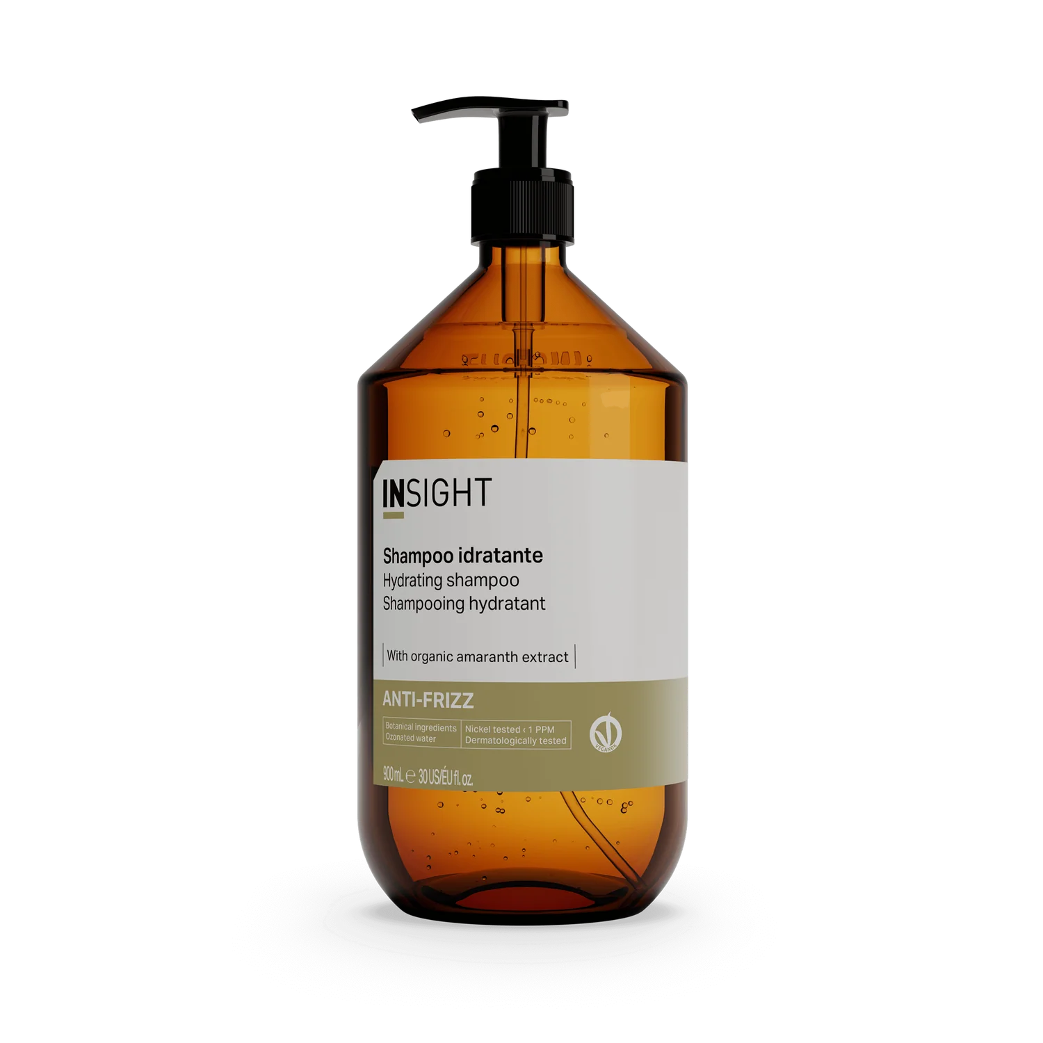 Шампунь для волосся INSIGHT Anti-Frizz Hydrating Shampoo зволожуючий для всіх типів 900 мл
