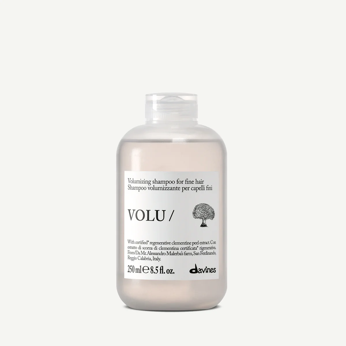 Шампунь для об'єму тонкого та нормального волосся DAVINES VOLU Shampoo 250 мл