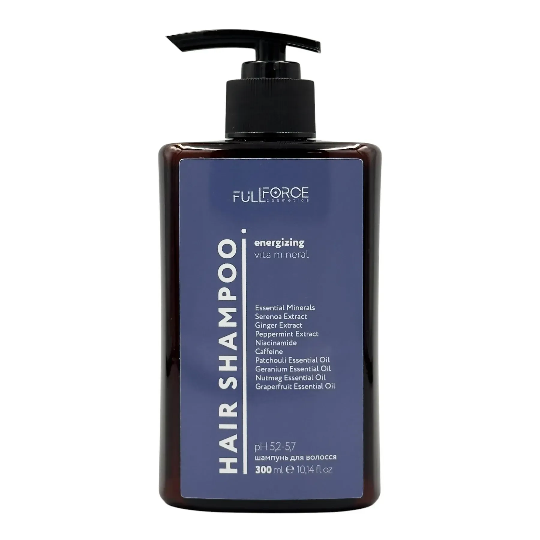 Шампунь для росту волосся FULL FORCE HAIR SHAMPOO ENERGIZING VITA MINERAL енергетичний 300 мл