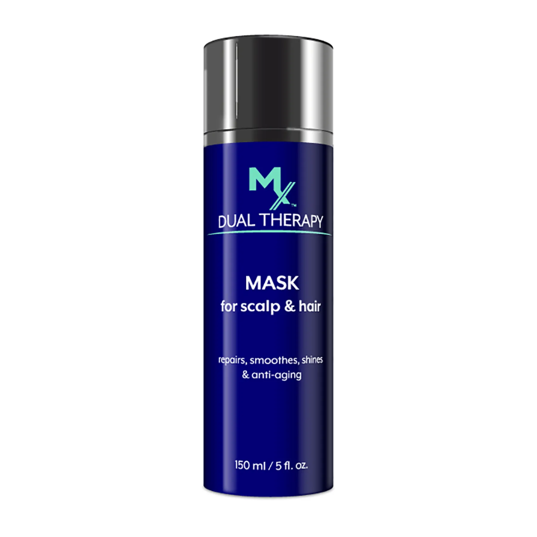 Маска для волосся і шкіри голови Mediceuticals MX Dual Therapy відновлююча та антивікова 150 мл