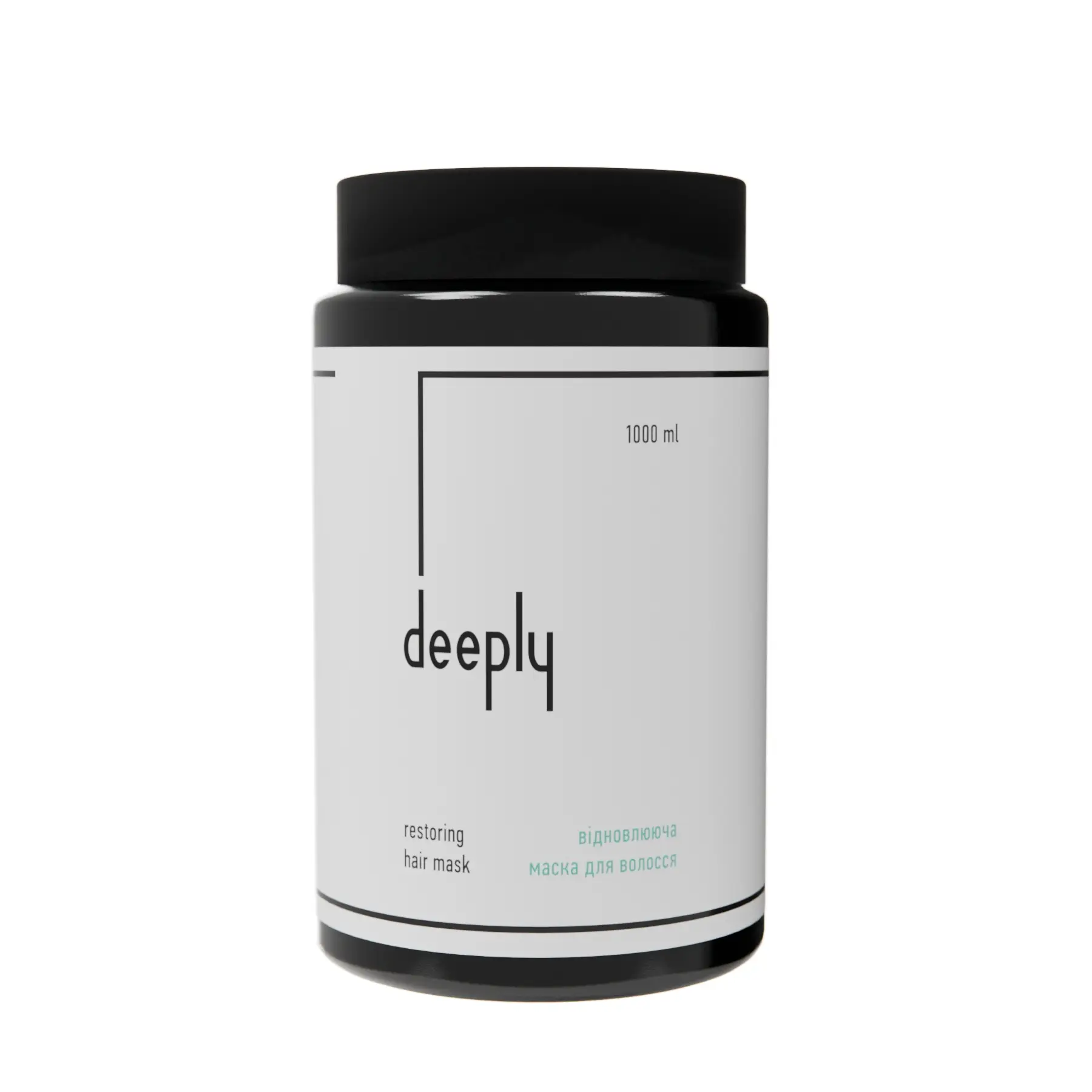 Відновлююча маска для волосся Deeply Restoring Hair Mask 1000 мл Відновлююча маска для волосся Deeply Restoring Hair Mask 1000 мл