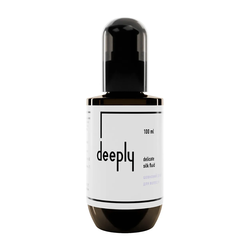 Флюїд для волосся шовковий Deeply Delicate Silk Fluid 100 мл Флюїд для волосся шовковий Deeply Delicate Silk Fluid 100 мл