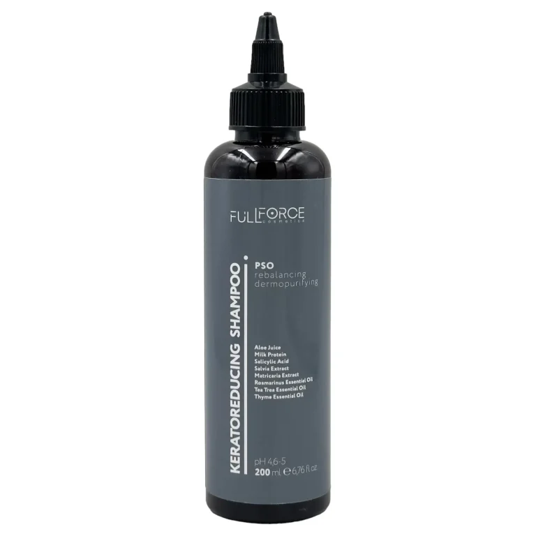 Кератолітичний шампунь FULL FORCE PSO REBALANCING DERMOPURIFYING KERATOREDUCING SHAMPOO при псоріазі та екземі 200 мл