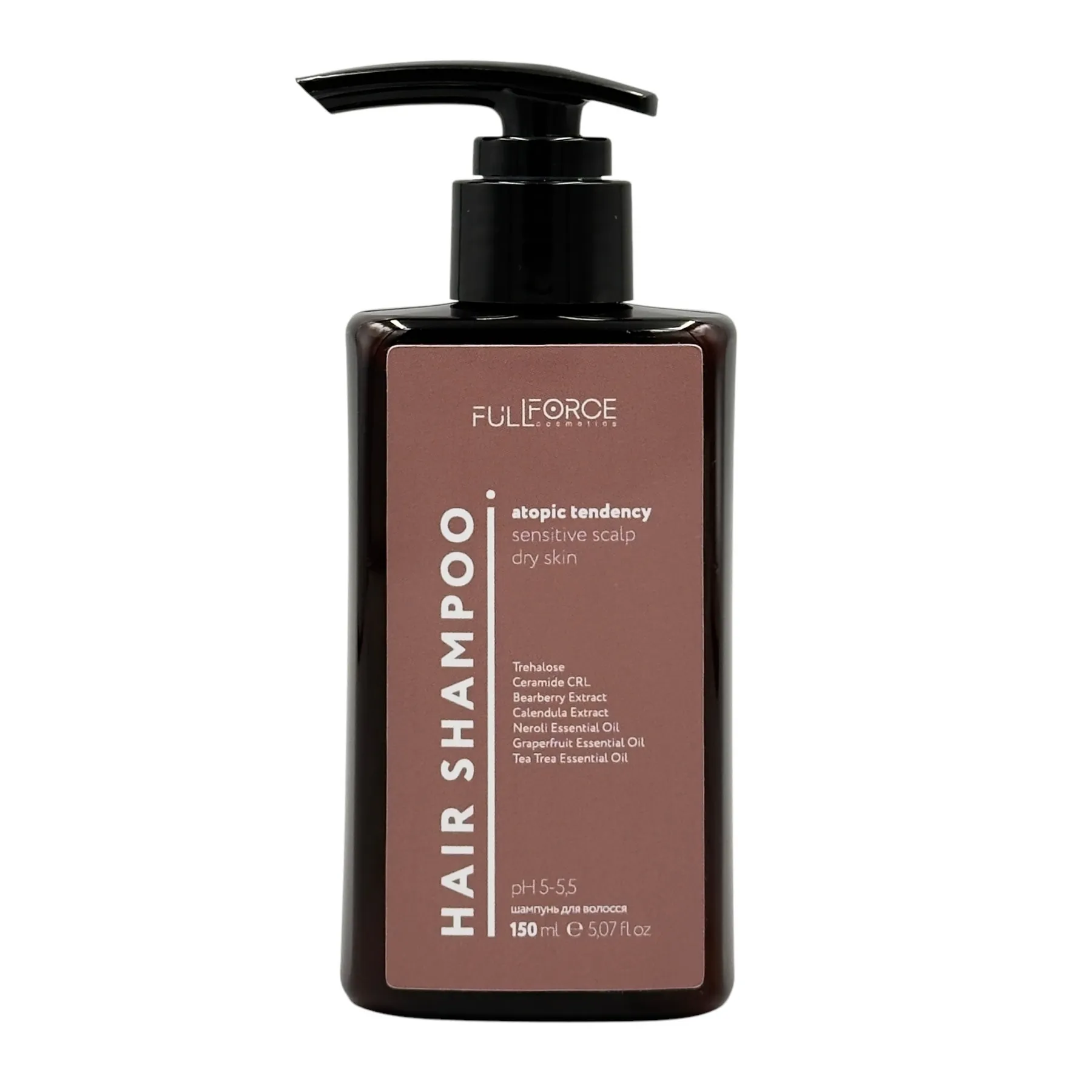 Шампунь для чутливої шкіри FULL FORCE ATOPIC TENDENCY SENSITIVE SCALP DRY SKIN SHAMPOO заспокійливий 150 мл
