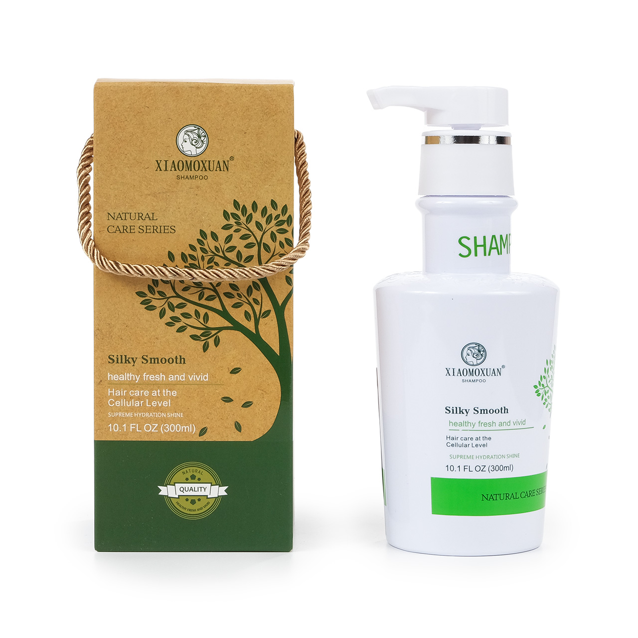 Шампунь зволожуючий XIAOMOXUAN Shampoo Silky Smooth Supreme Hydratation Shine 300 мл