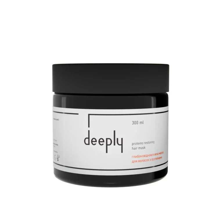 Глибоковідновлююча маска для волосся з протеїнами Deeply Protein Restoring Hair Mask 300 мл