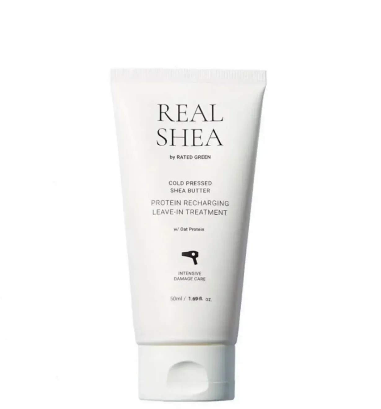Термозахисний відновлюючий крем для волосся з маслом ши RATED GREEN Real Shea Gold Pressed Shea Butter Leave-in Treatment 50 мл