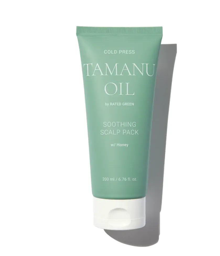 Маска заспокійлива з олією таману RATED GREEN Cold Press Tamanu Soothing Scalp Pack 200 мл