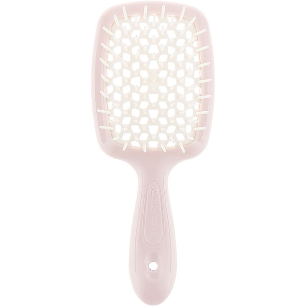 Гребінець Janeke Superbrush Standart Пастельний беж з білим