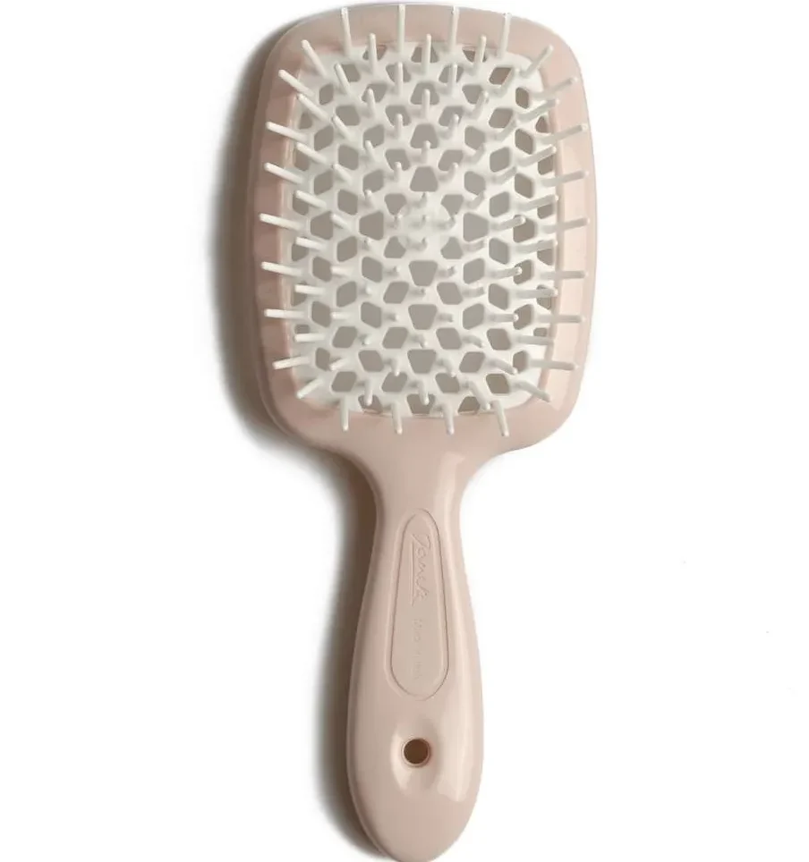 Гребінець Janeke Superbrush Small Беж з білим