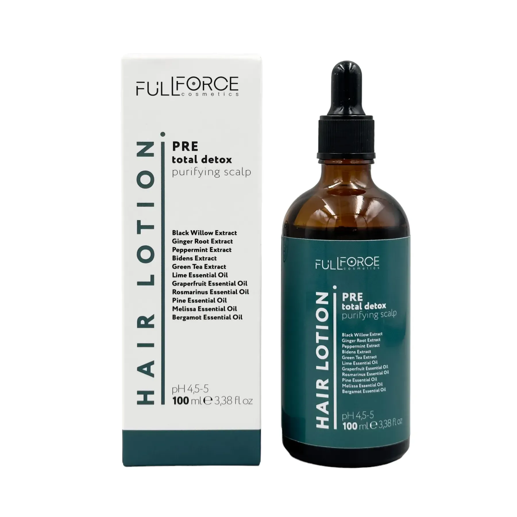 Очищувальний лосьйон-пілінг для шкіри голови TD TOTAL DETOX-FEEL PRE scalp lotion, 100 ml