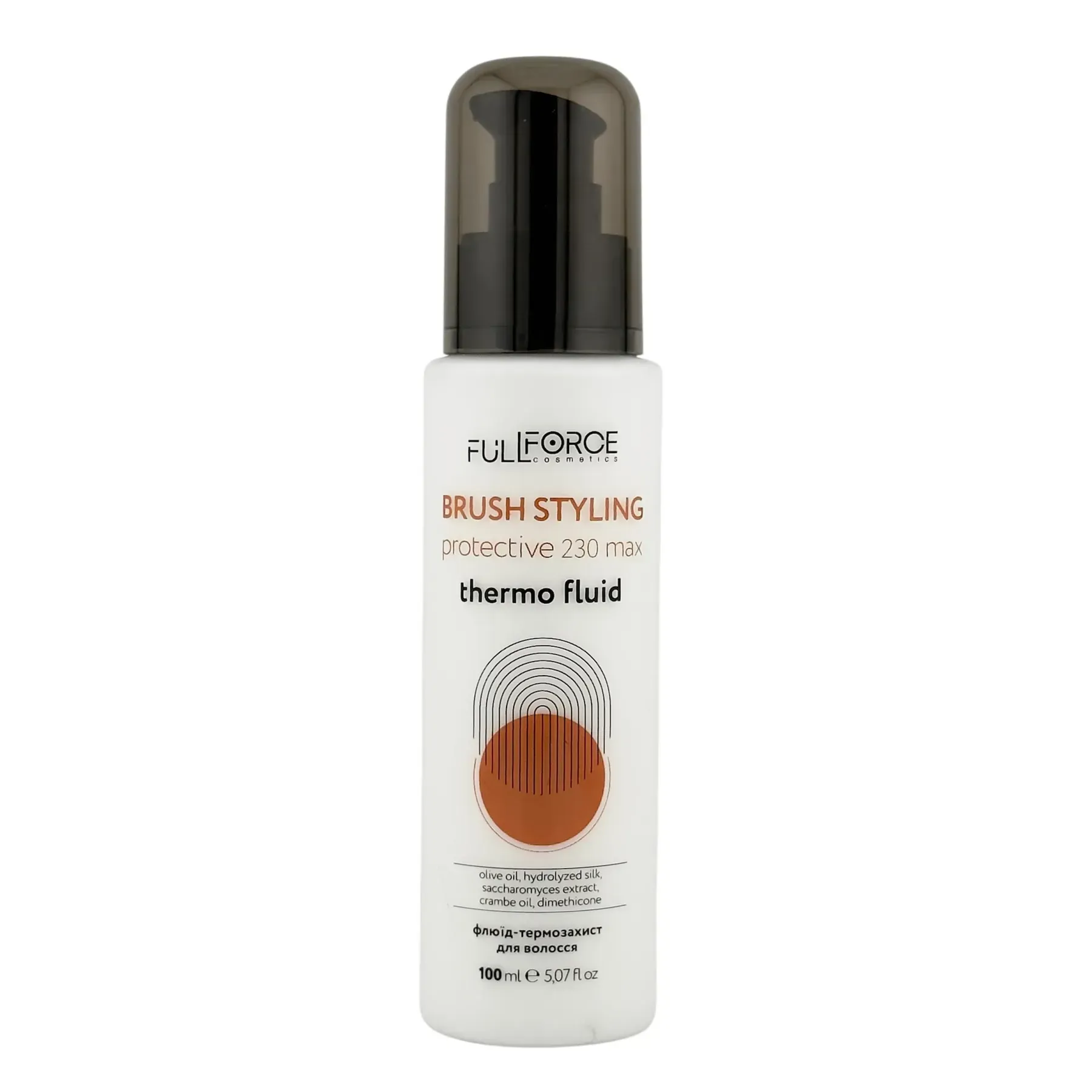 Термо-захисний флюїд для волосся BRUSH STYLING protective 230 max thermo fluid, 100 ml