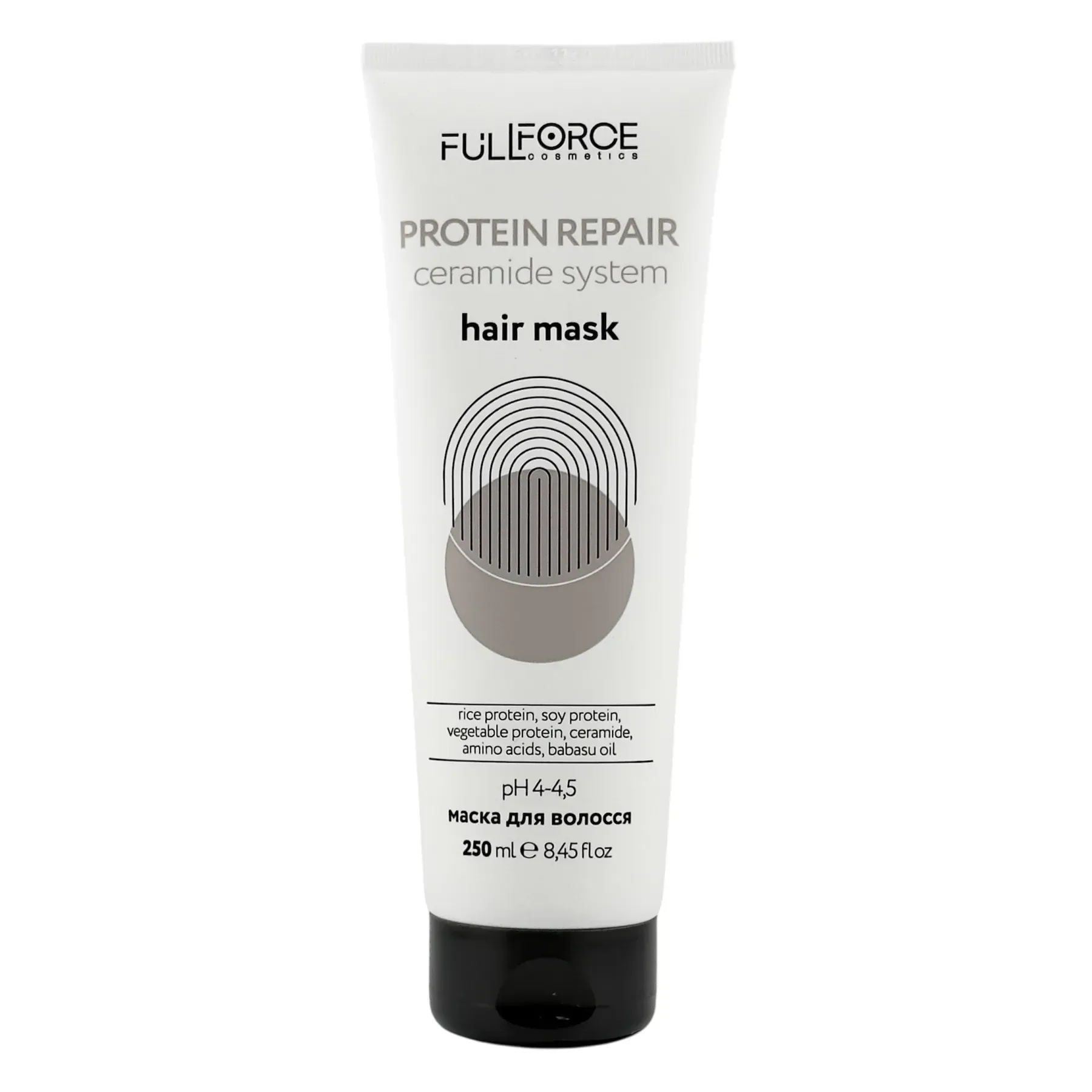 Маска протеїнова з церамідом PROTEIN REPAIR ceramide system hair mask, 250 ml