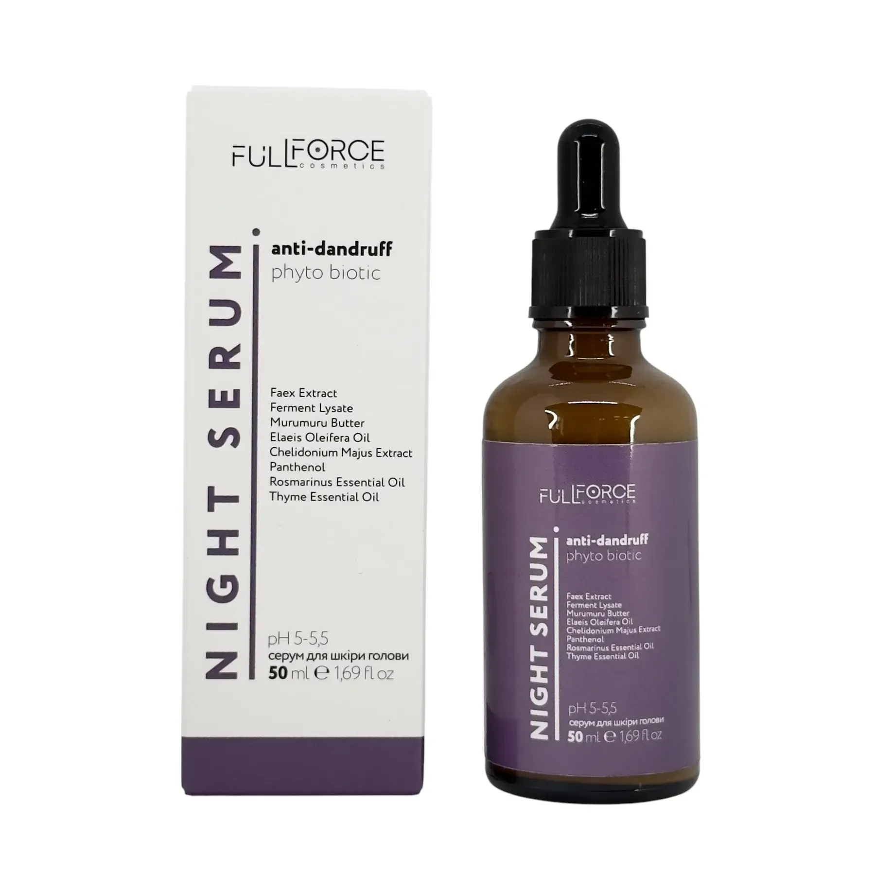 Нічний серум для шкіри схильної до лупи PB ANTI-DANDRUFF night scalp serum, 50 ml