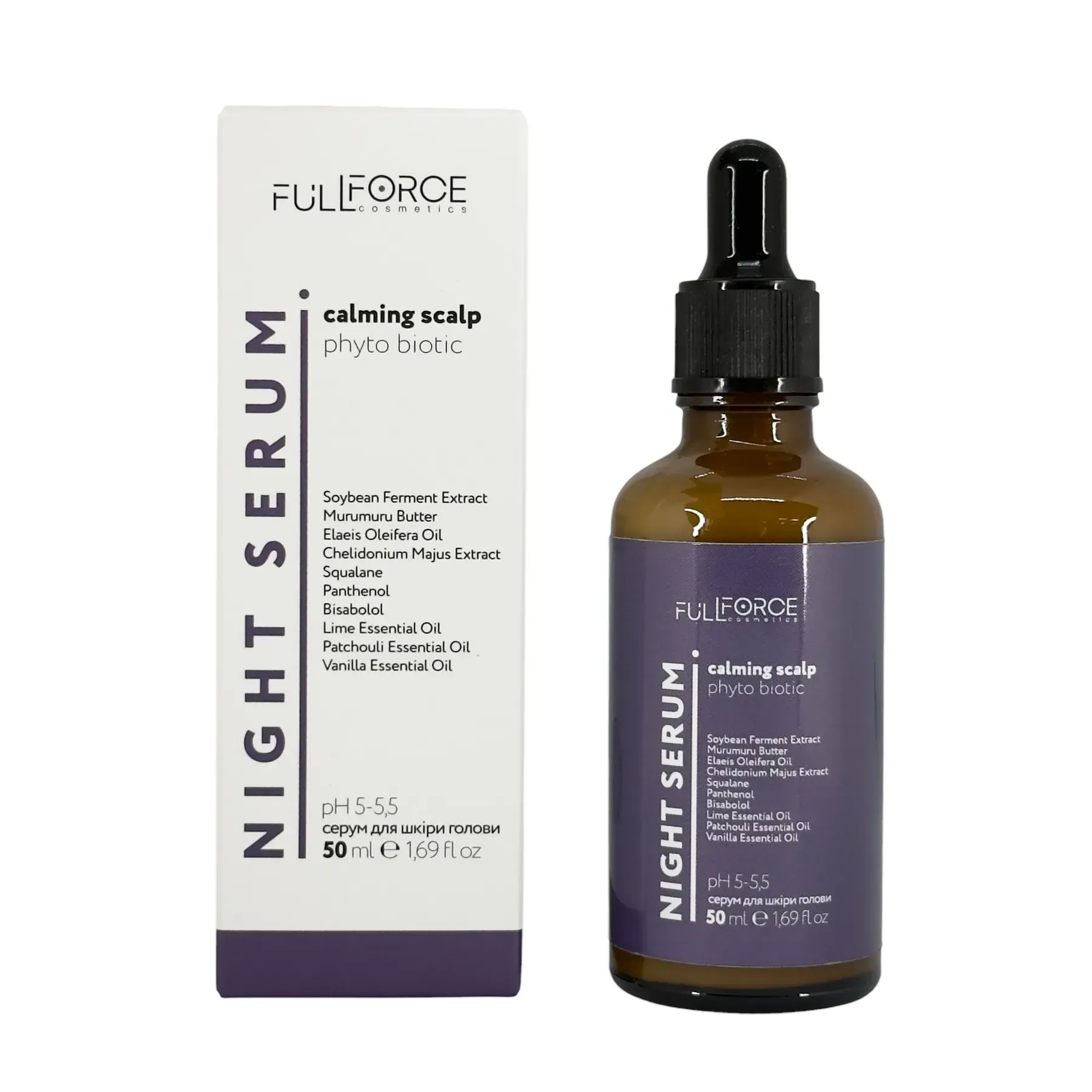 Нічний серум для шкіри заспокійливий PB CALMING SCALP night scalp serum, 50 ml