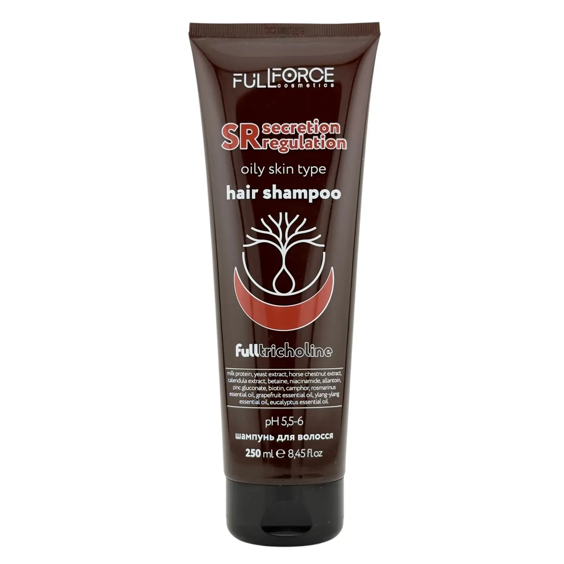 Регулюючий шампунь FULL FORCE REGULATION SECRETIONS SKIN для шкіри з підвищеною секрецією 250 мл