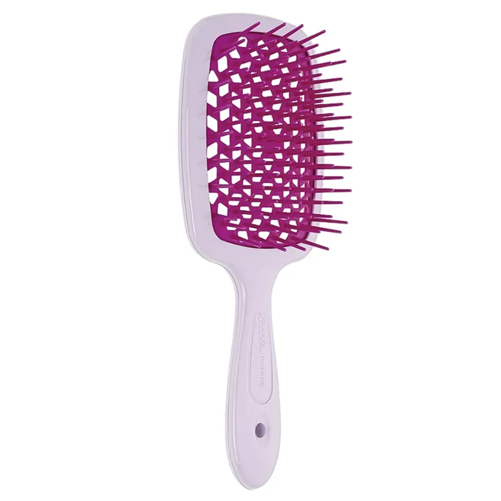 Гребінець Janeke Superbrush Standart Ліловий з фіолетовим