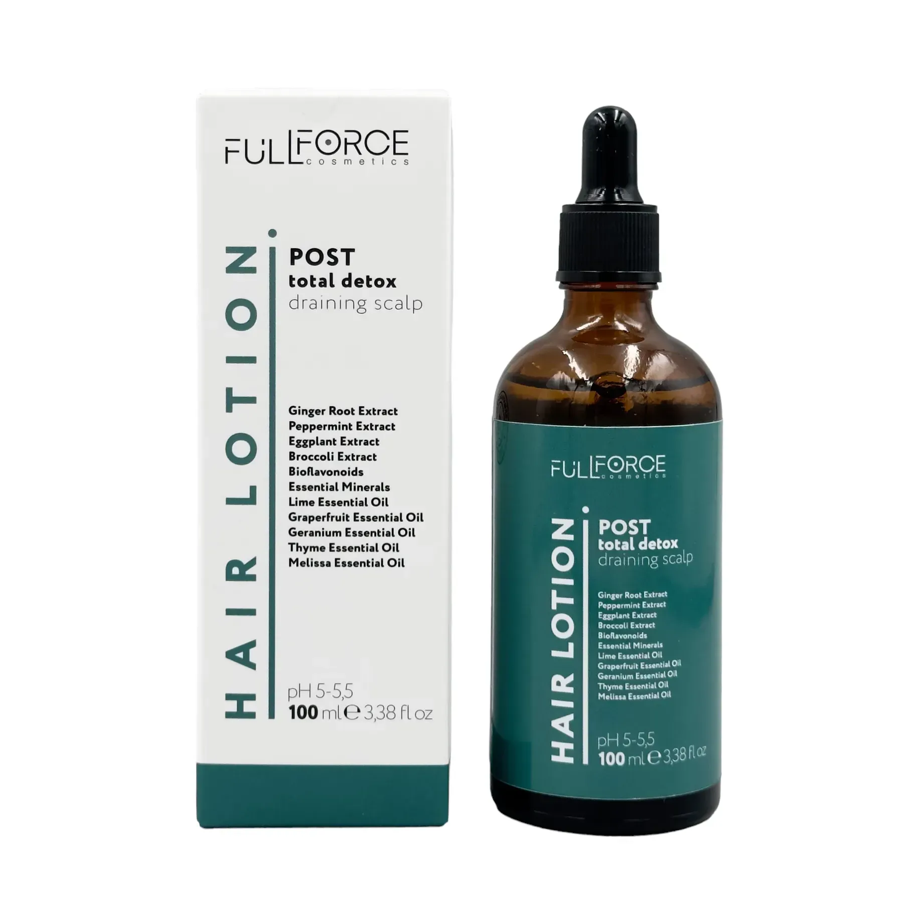 Лосьйон для шкіри голови з детокс-ефектом FULL FORCE TD TOTAL DETOX-FEEL POST scalp lotion 100 ml