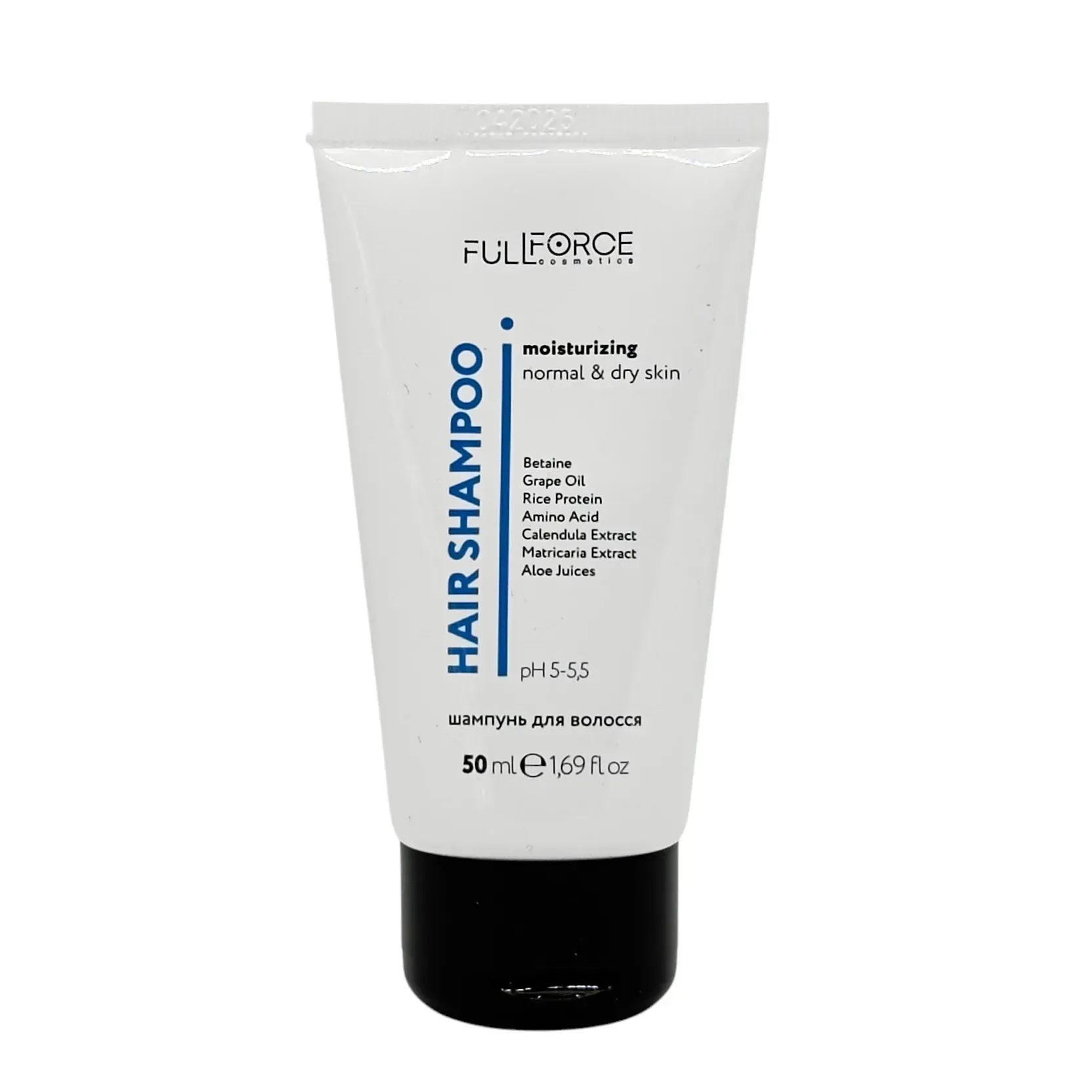 Шампунь зволожуючий FULL FORCE MOISTURISING normal & dry skin hair shampoo 50 ml