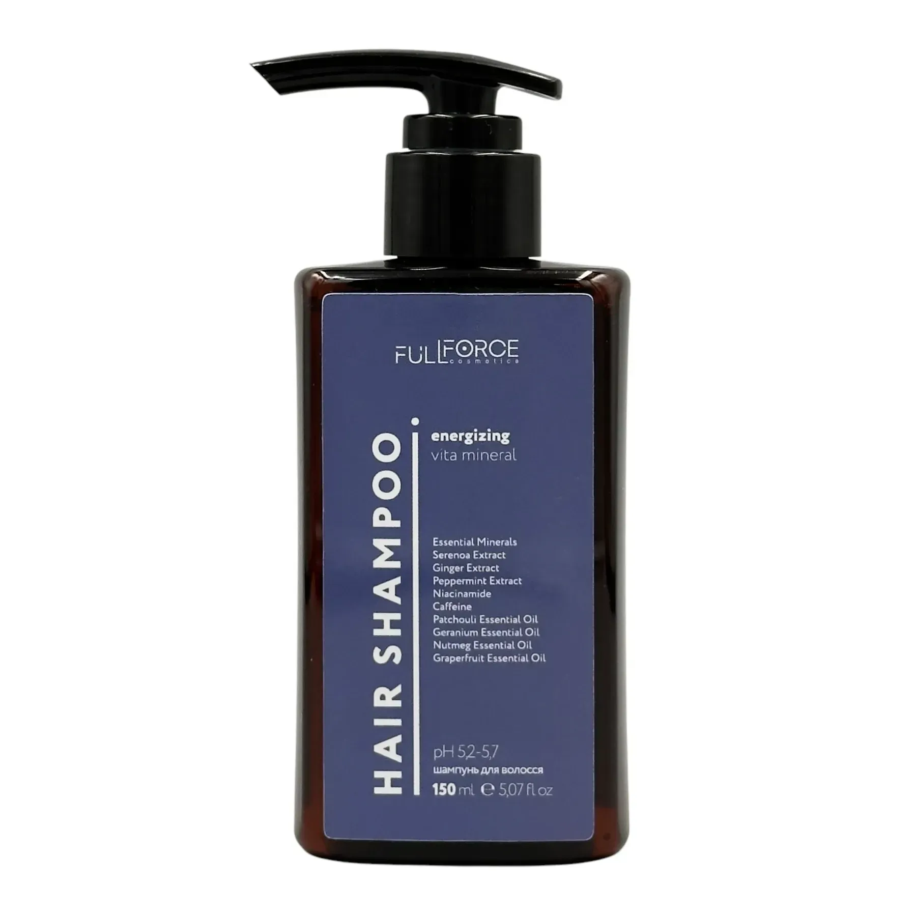 Шампунь енергетичний віта-мінеральний FULL FORCE VM VITA MINERAL hair shampoo 150 ml